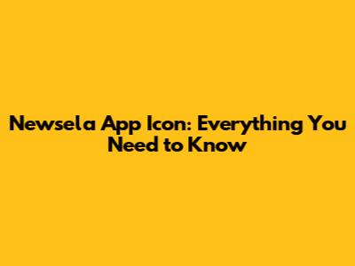 Newsela App Icon: Everything You Need to Know